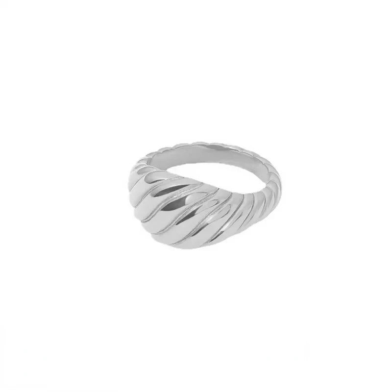 Women's stainless steel ring