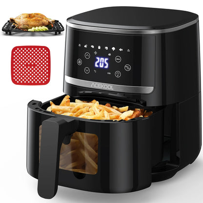 Digital Air Fryer with 8 Cooking Presets - Healthy & Efficient Cooking