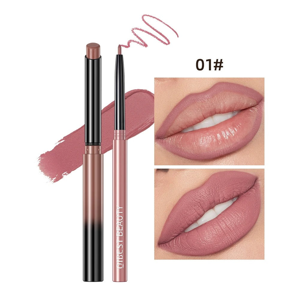 Waterproof Lipstick Pencil and Lip Liner Pen