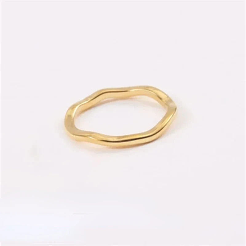 Women's stainless steel ring