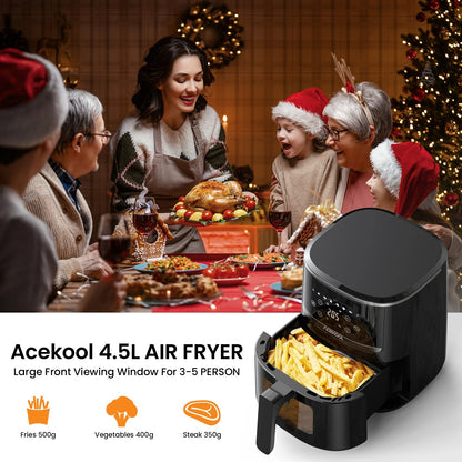 Digital Air Fryer with 8 Cooking Presets - Healthy & Efficient Cooking